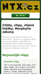 Mobile Screenshot of ntx.cz