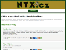 Tablet Screenshot of ntx.cz